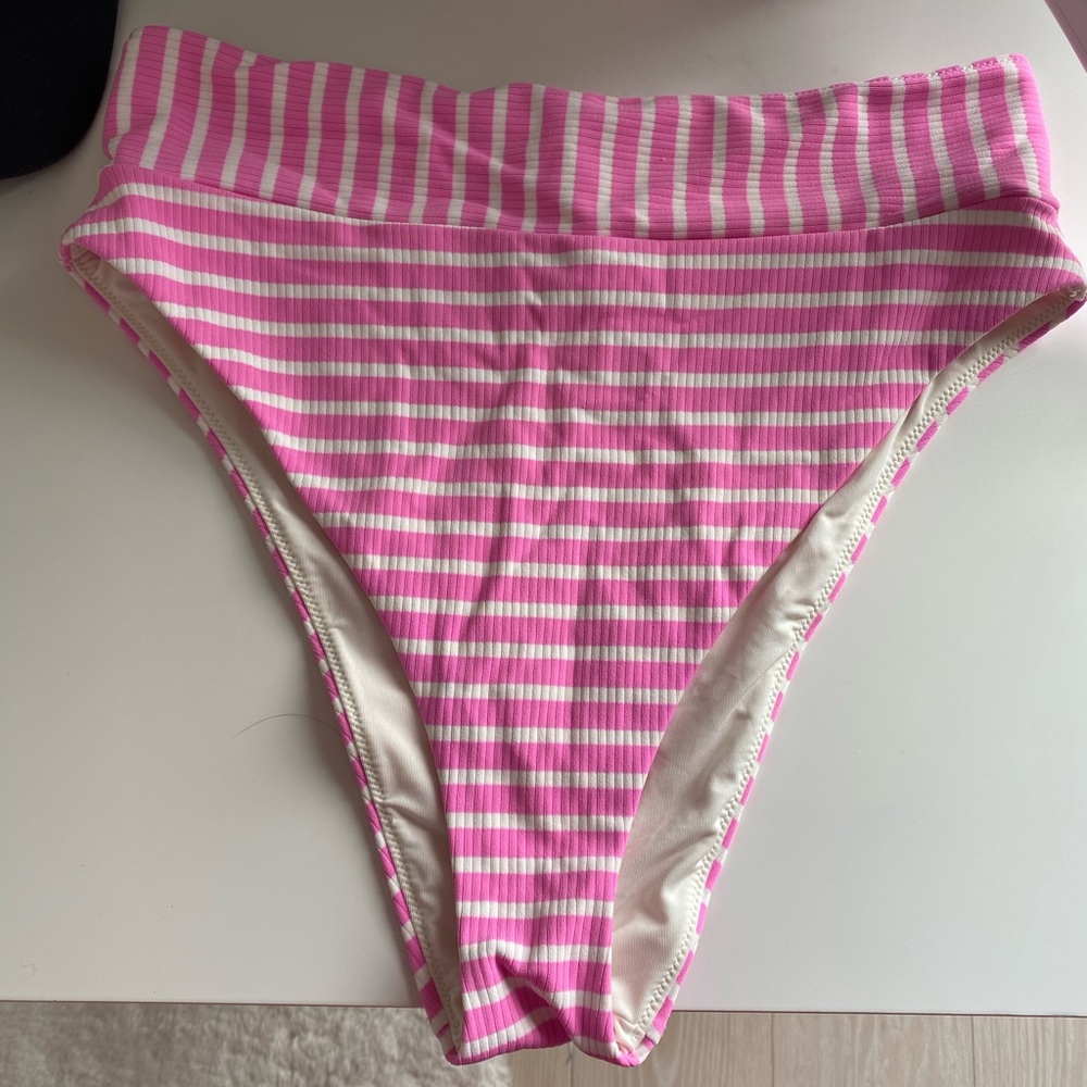 High waisted bathing suit bottoms